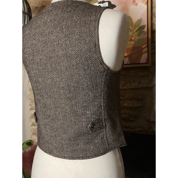 🤎 Vintage-Inspired Tweed Vest - CoodeBear - Size 12T - Picture 4 of 7